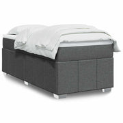 Boxspring met matras 100x200 cm stof