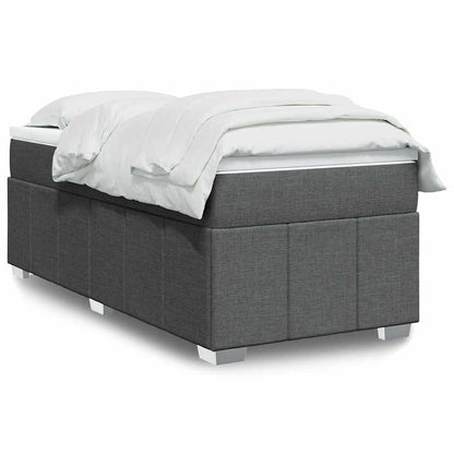 Boxspring Met Matras Stof 100 x 200 cm