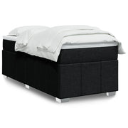 Boxspring met matras 100x200 cm zwart
