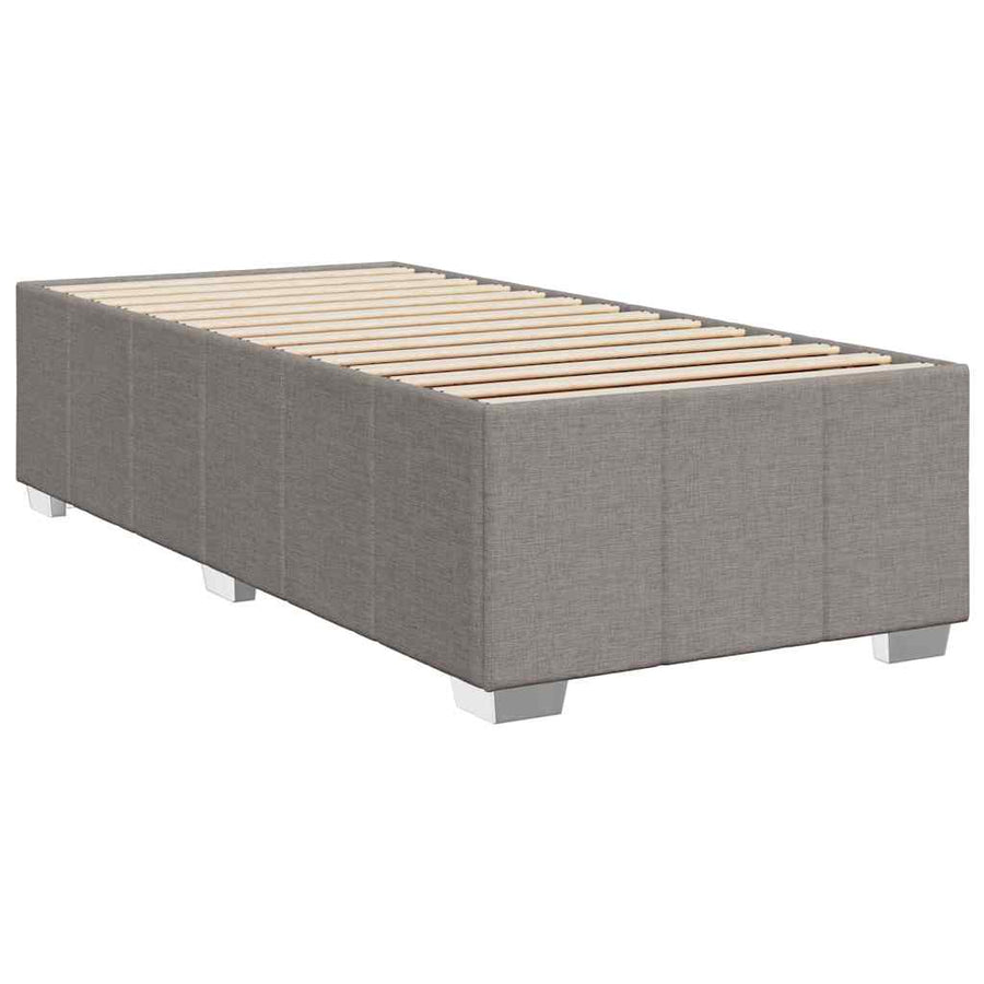 Boxspring Met Matras Stof 100 x 200 cm