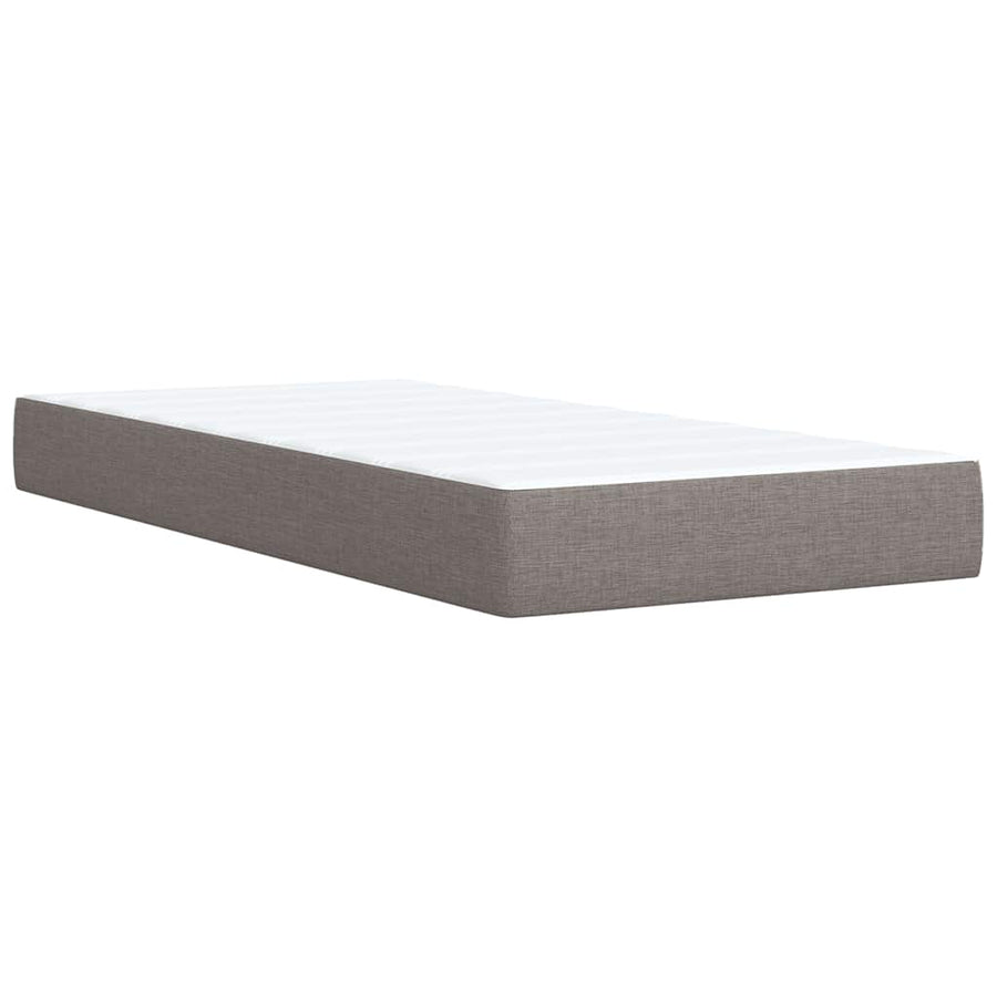 Boxspring Met Matras Stof 100 x 200 cm