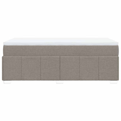Boxspring Met Matras Stof 100 x 200 cm