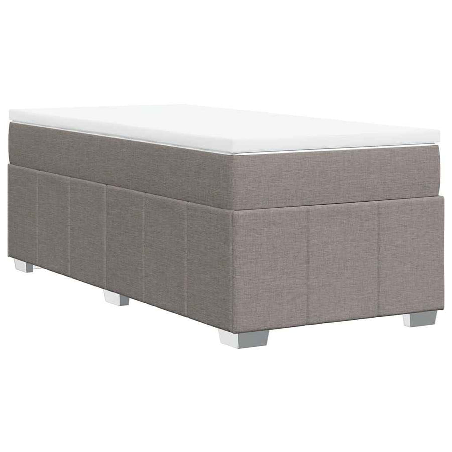Boxspring Met Matras Stof 100 x 200 cm