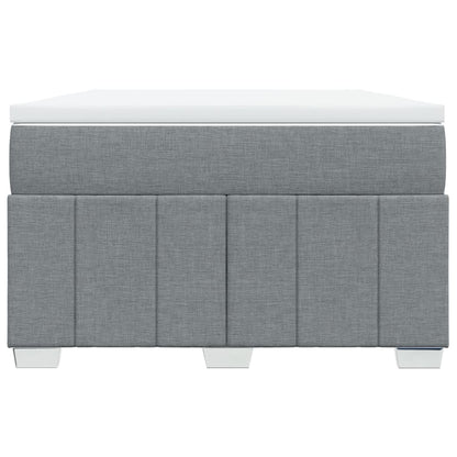 Boxspring Met Matras Stof 120 x 200 cm