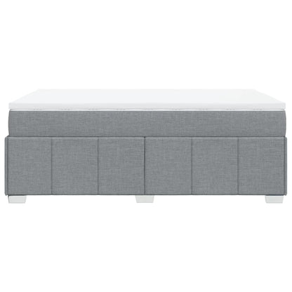 Boxspring Met Matras Stof 120 x 200 cm