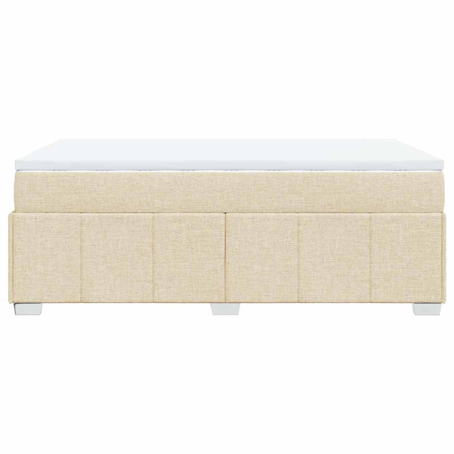 Boxspring Met Matras Stof Kleurig 120 x 200 cm
