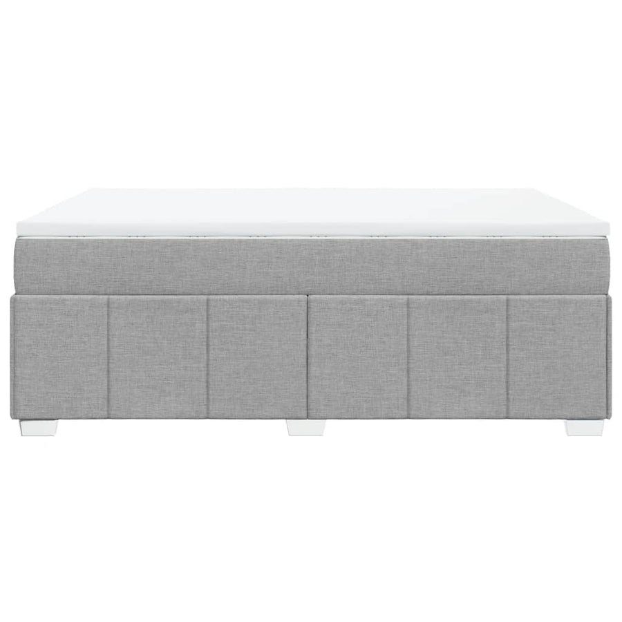 Boxspring Met Matras Stof 140 x 190 cm