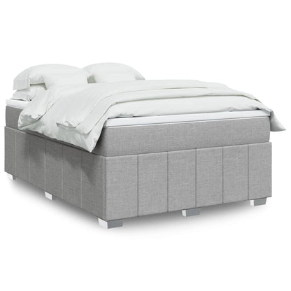 Boxspring Met Matras Stof 140 x 190 cm