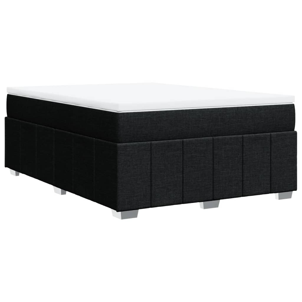 Boxspring Met Matras Stof 140 x 190 cm