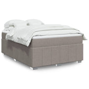 Boxspring 140x190 cm taupe met pocketveringmatras