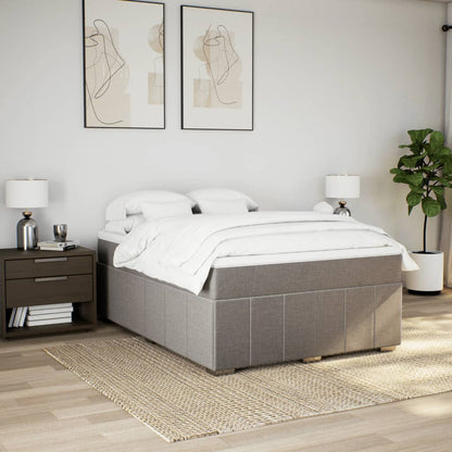 Boxspring Met Matras Stof 160 x 200 cm