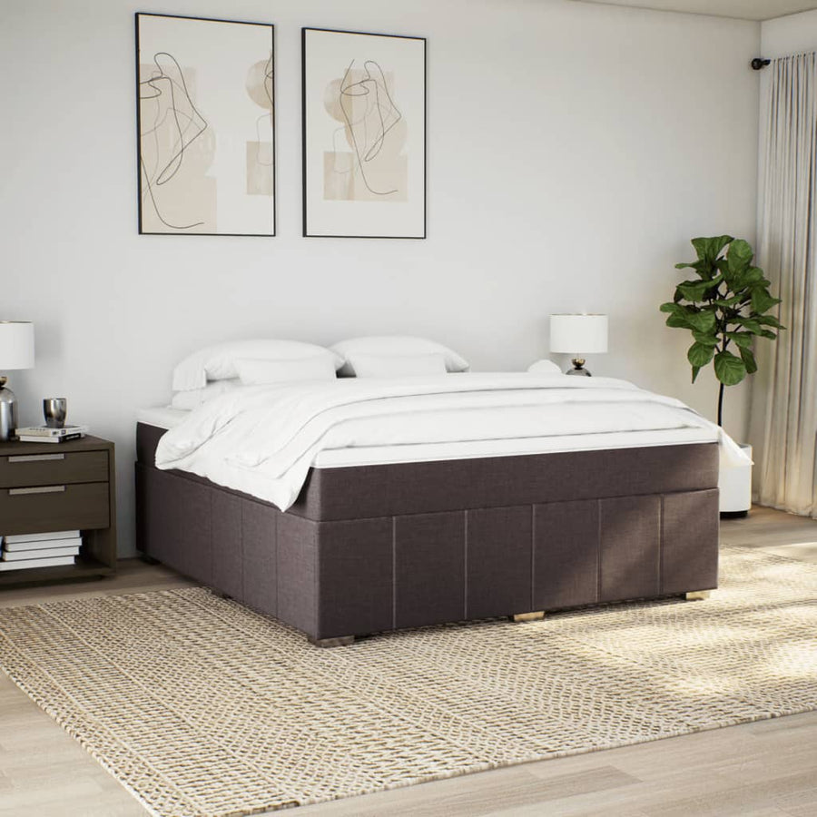 Boxspring Met Matras Stof 180 x 200 cm