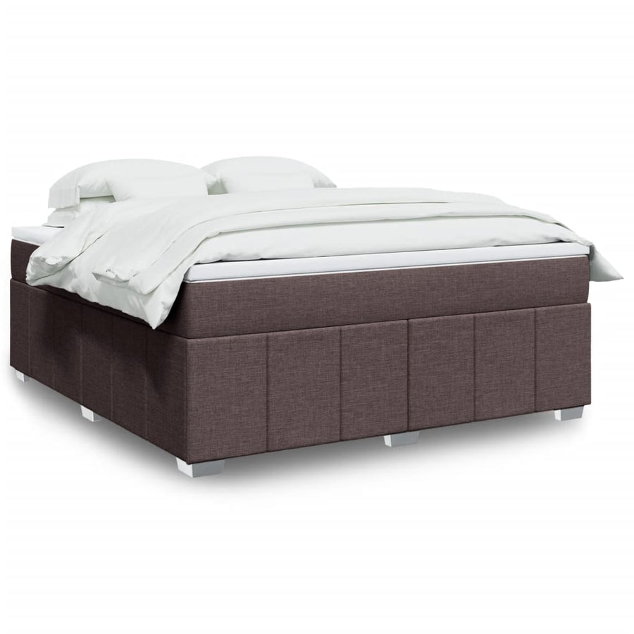 Boxspring Met Matras Stof 180 x 200 cm