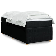 Boxspring met matras 90x190 cm zwart