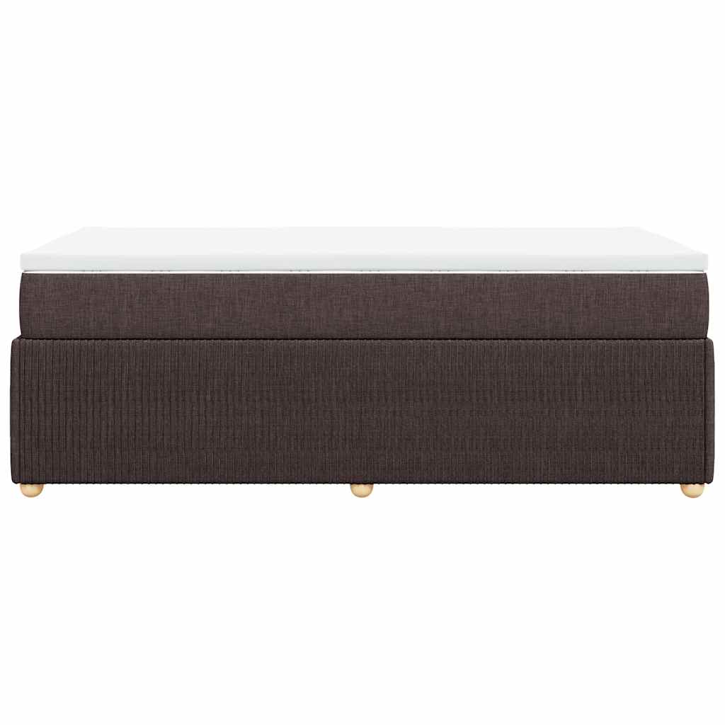 Boxspring Met Matras Stof 100 x 200 cm