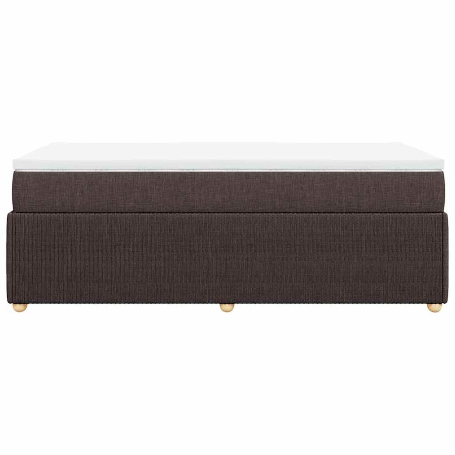 Boxspring Met Matras Stof 100 x 200 cm