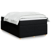 Boxspring met matras 120x200 cm zwart