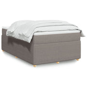 Boxspring met matras 120x200 cm taupe