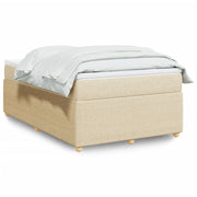 Boxspring crèmekleurig 120x200 cm met matras