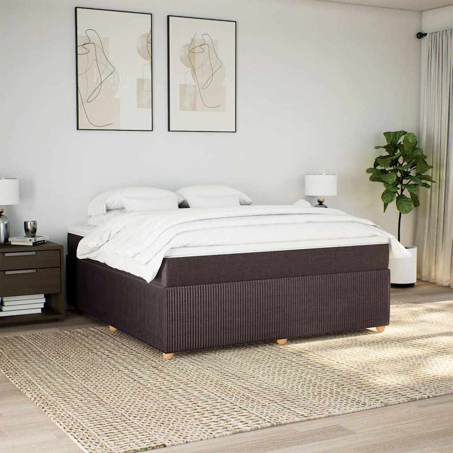 Boxspring Met Matras Stof 180 x 200 cm