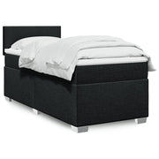 Boxspring met matras 80x200 cm zwart