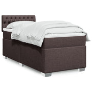 Boxspring met matras 90x190 cm donkerbruin