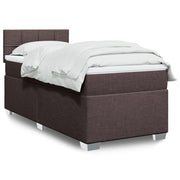 Boxspring met matras 90x200 cm donkerbruin
