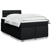 Boxspring met matras 120x190 cm zwart