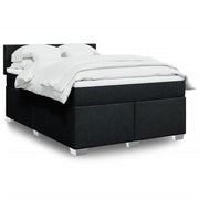 Boxspring met matras 140x200 cm zwart
