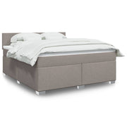 Boxspring 180x200 cm taupe pocketveringmatras