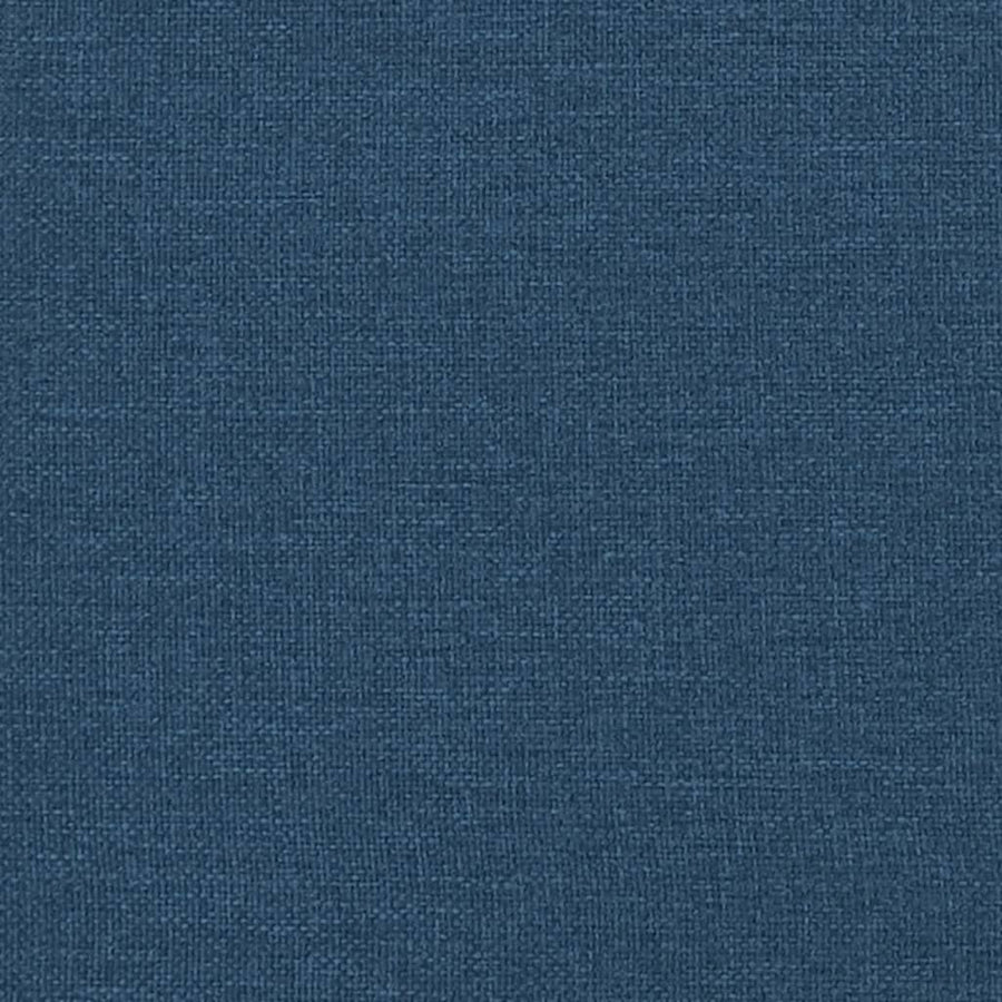 Boxspring met matras stof blauw 160x200 cm