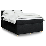 Boxspring met matras 160x200 cm zwart