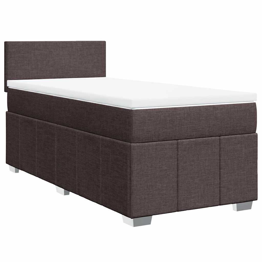 Boxspring Met Matras Stof 90 x 200 cm
