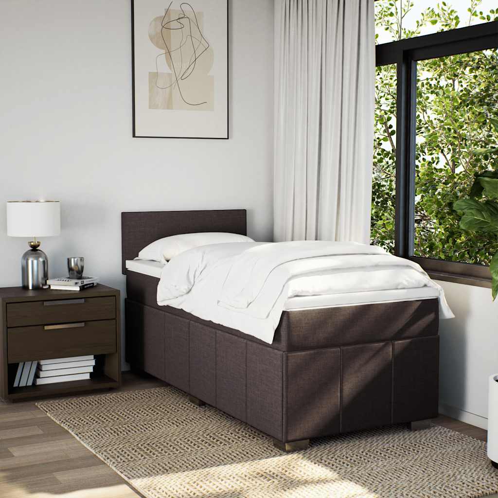 Boxspring Met Matras Stof 90 x 200 cm