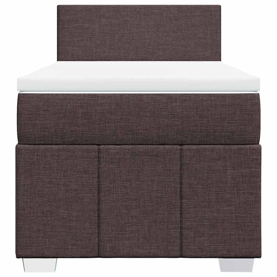 Boxspring Met Matras Stof 90 x 200 cm