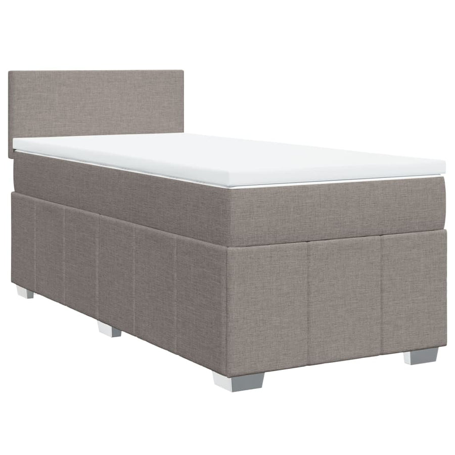 Boxspring Met Matras Stof 90 x 200 cm