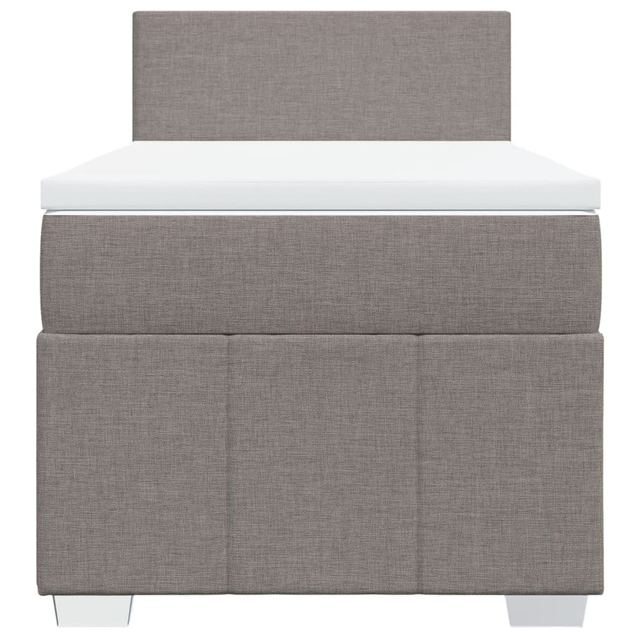 Boxspring Met Matras Stof 90 x 200 cm