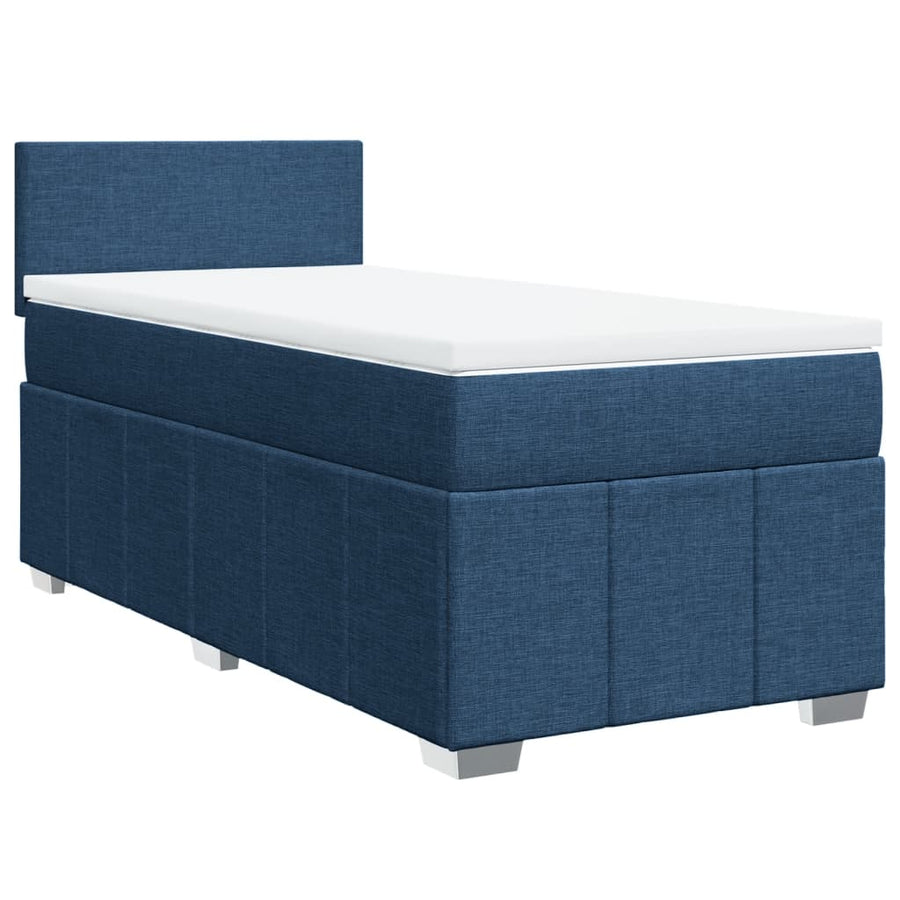 Boxspring Met Matras Stof 90 x 200 cm