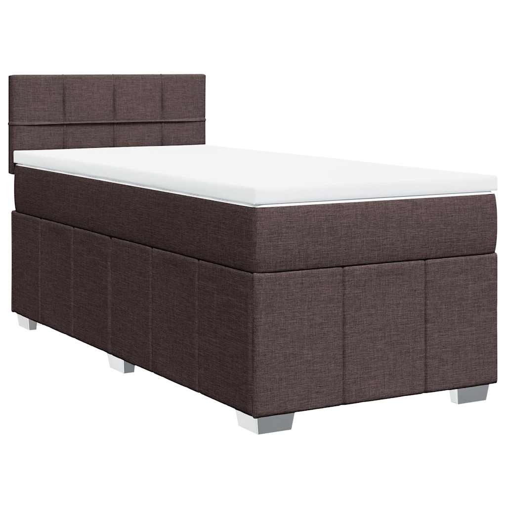 Boxspring Met Matras Stof 90 x 200 cm