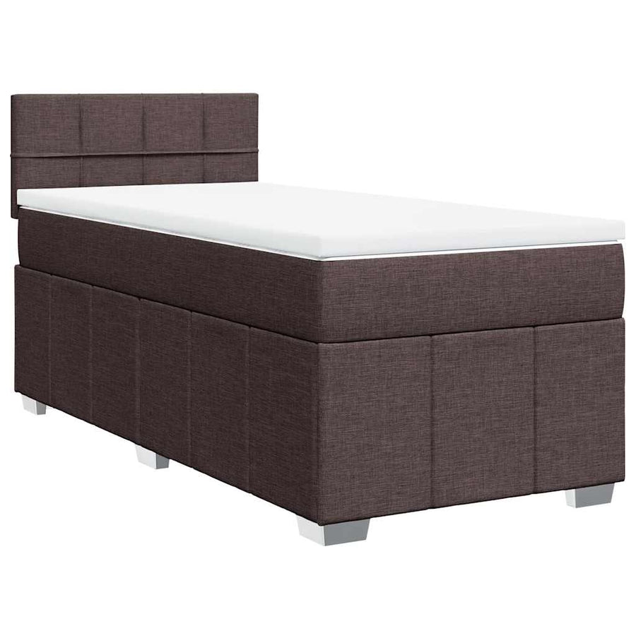 Boxspring Met Matras Stof 90 x 200 cm