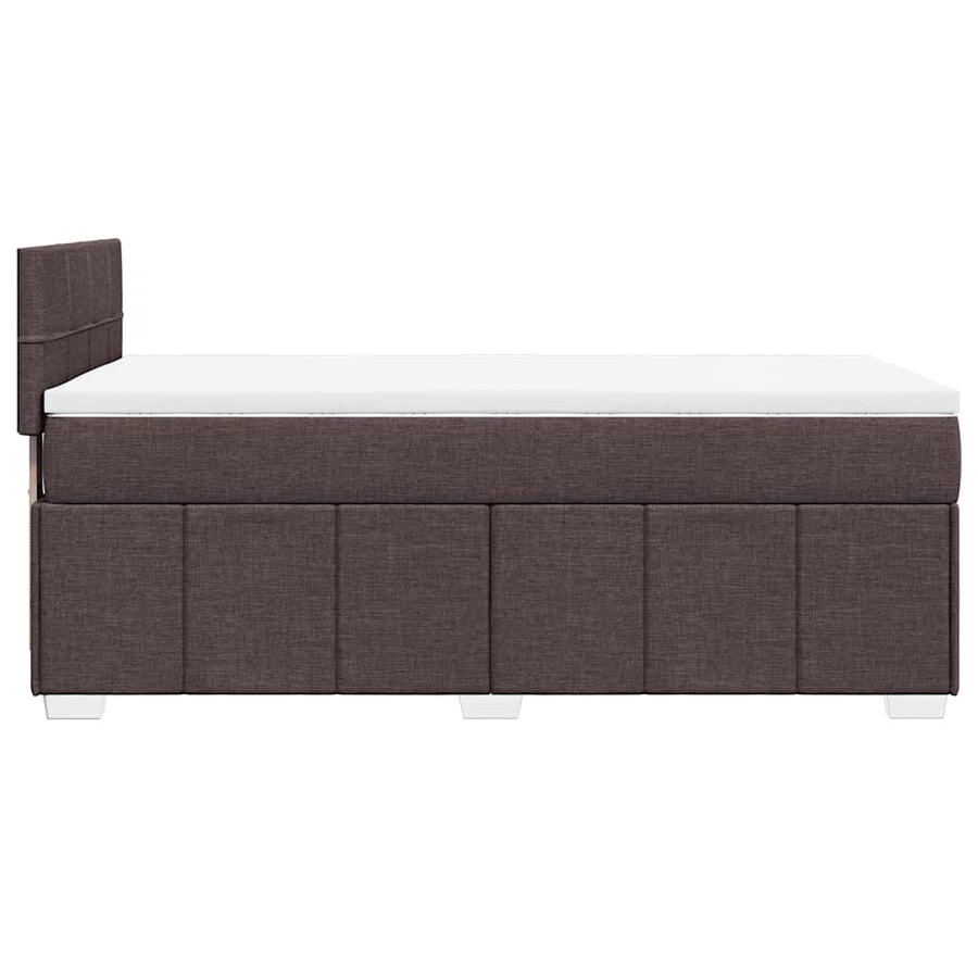 Boxspring Met Matras Stof 90 x 200 cm