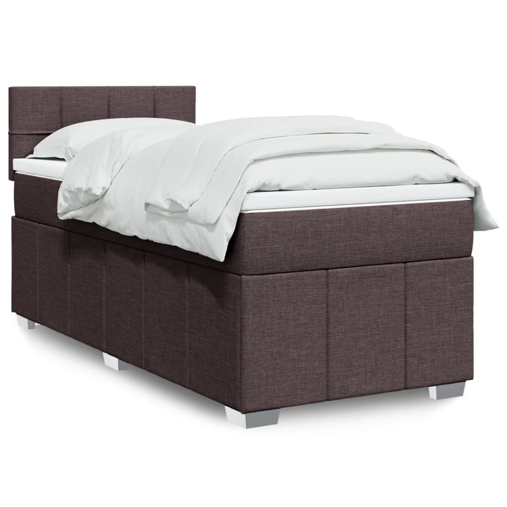 Boxspring Met Matras Stof 90 x 200 cm