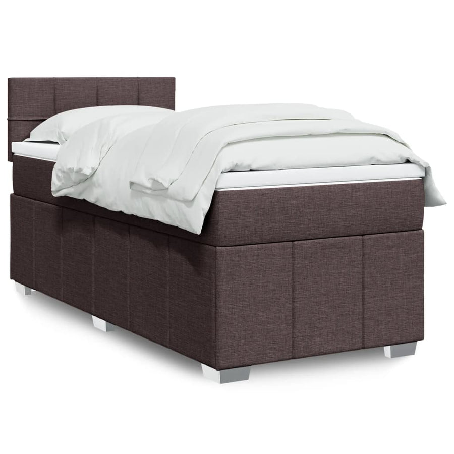 Boxspring Met Matras Stof 90 x 200 cm
