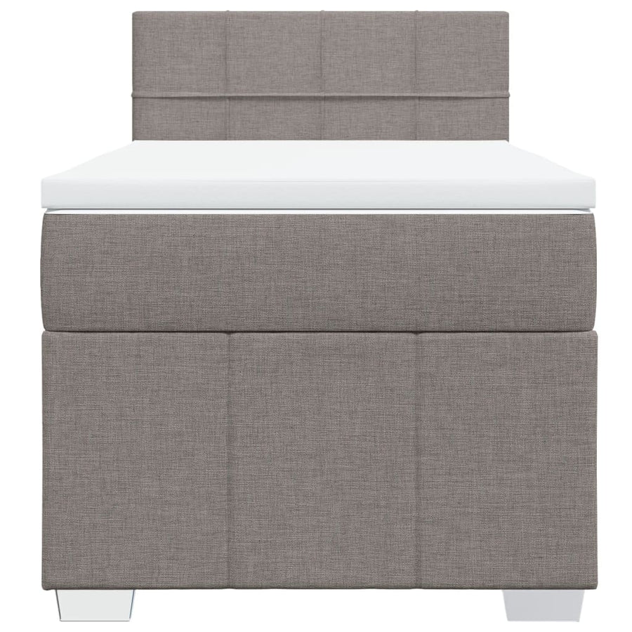 Boxspring Met Matras Stof 90 x 200 cm