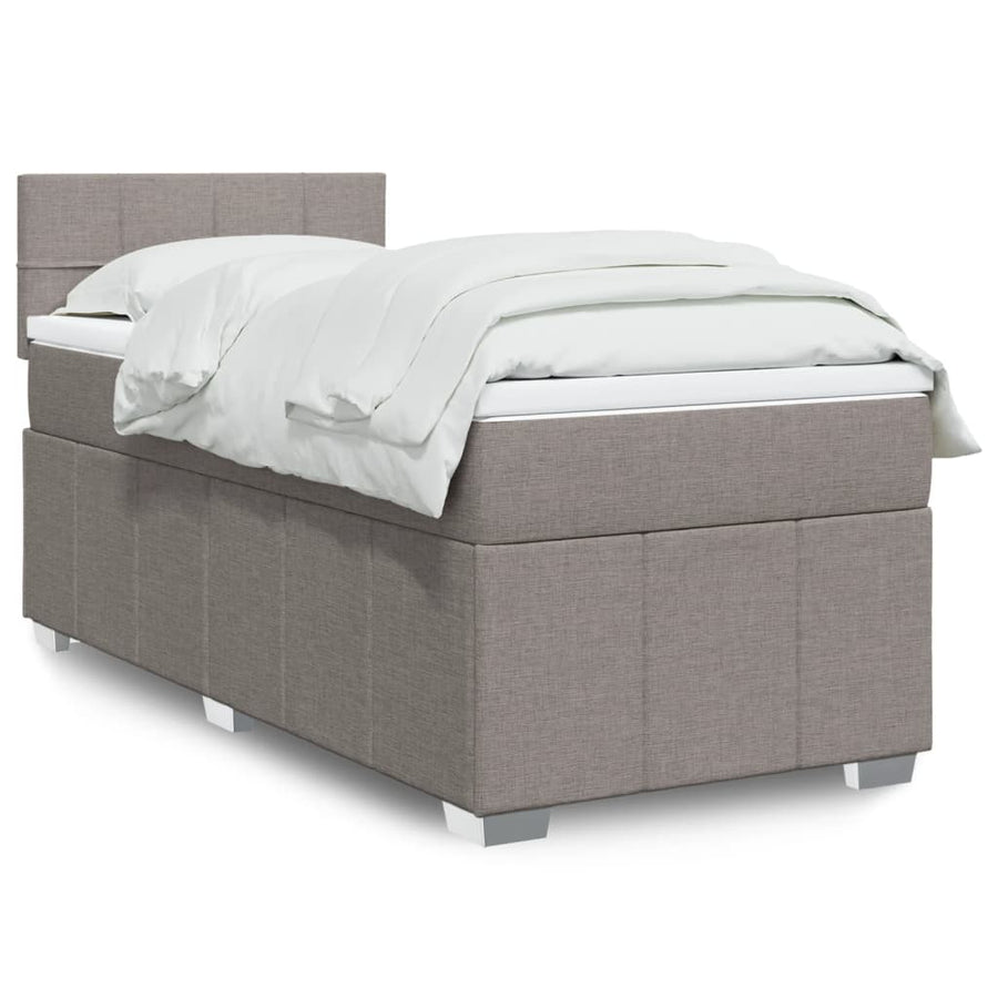 Boxspring Met Matras Stof 90 x 200 cm