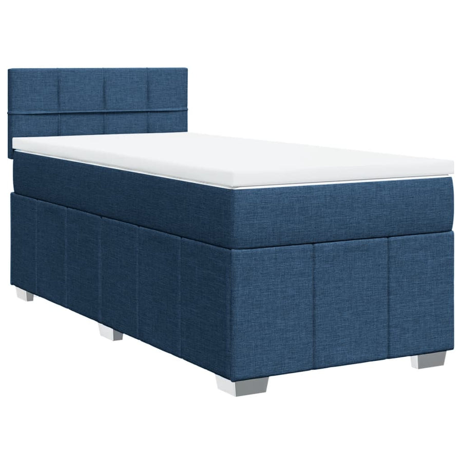 Boxspring Met Matras Stof 90 x 200 cm