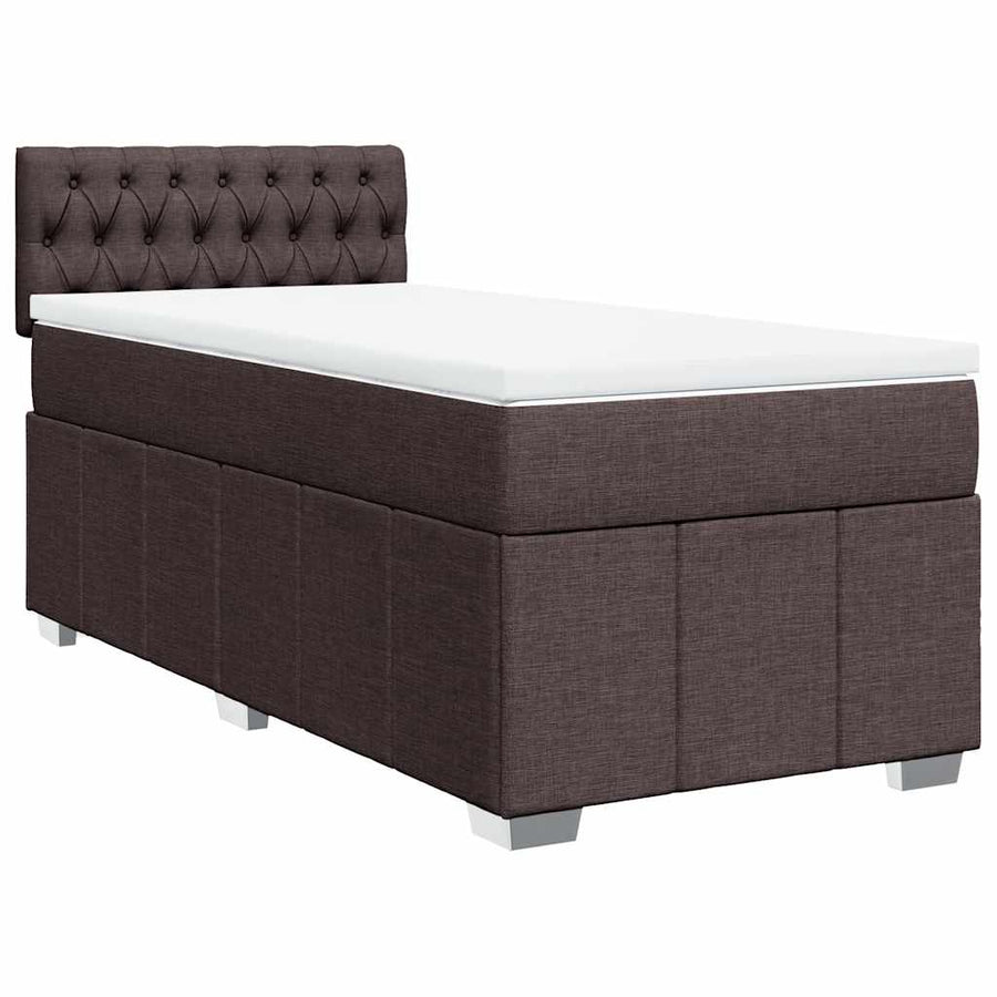 Boxspring Met Matras Stof 90 x 200 cm