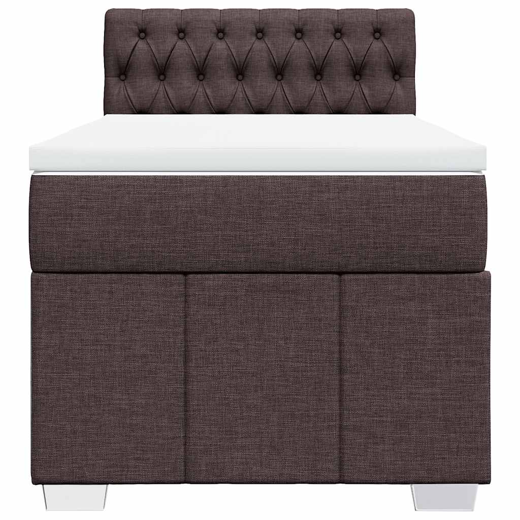 Boxspring Met Matras Stof 90 x 200 cm