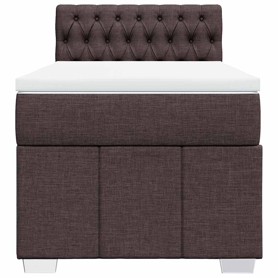 Boxspring Met Matras Stof 90 x 200 cm