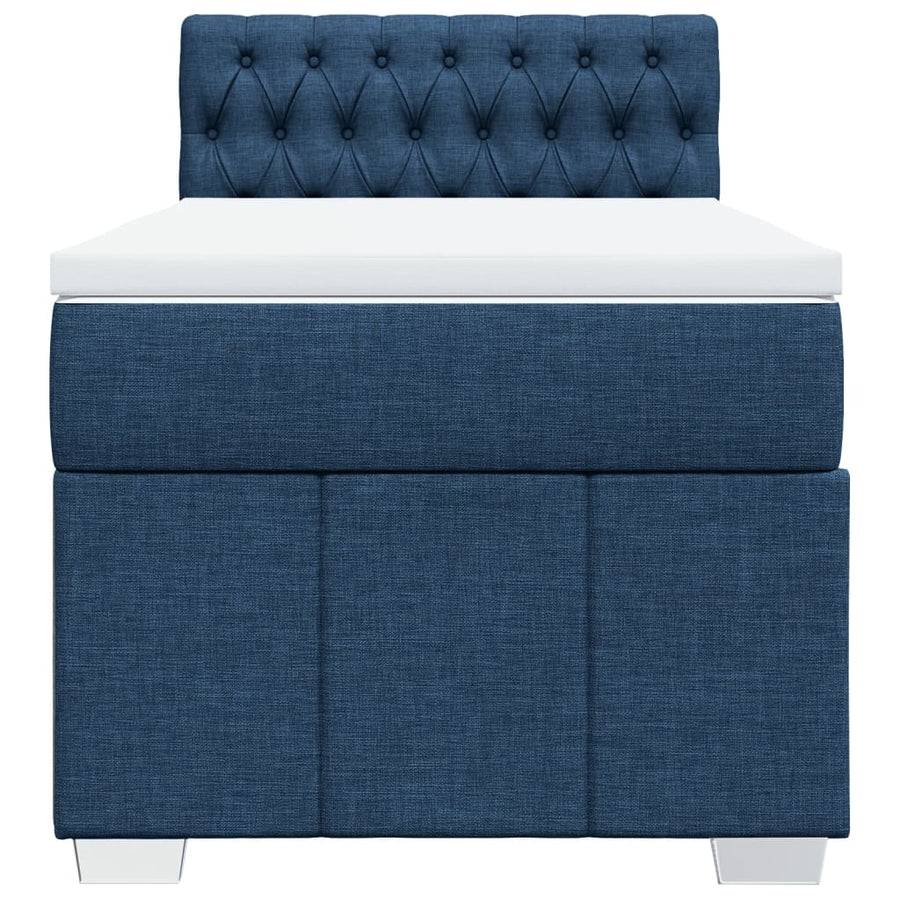 Boxspring Met Matras Stof 90 x 200 cm